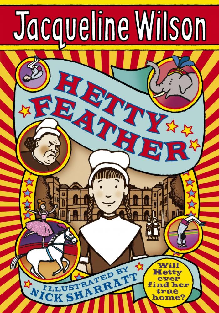 Cover of hetty feather by jacqueline wilson