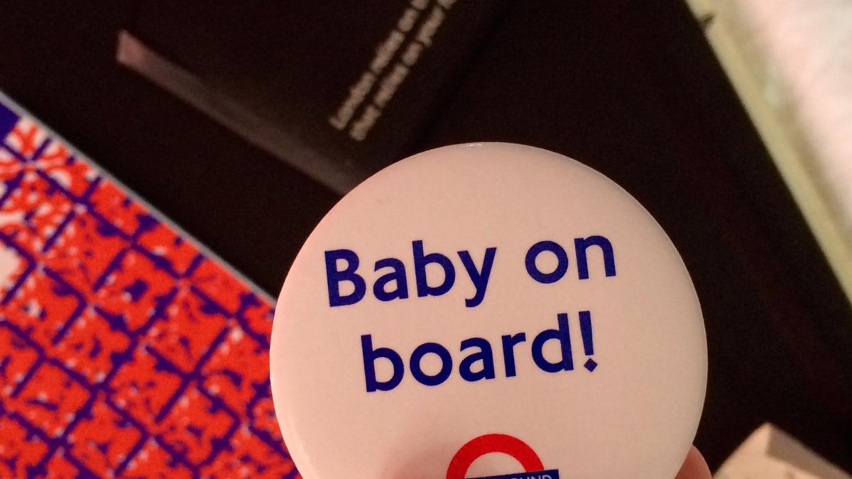 Le Badge Baby On Board!