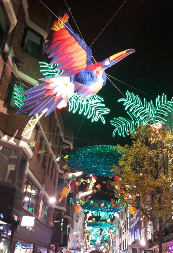 Les Lumières de Noël à Londres