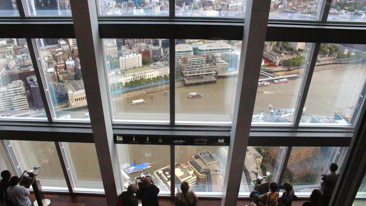 The View from The Shard, la visite tout là haut à faire avec les kids!