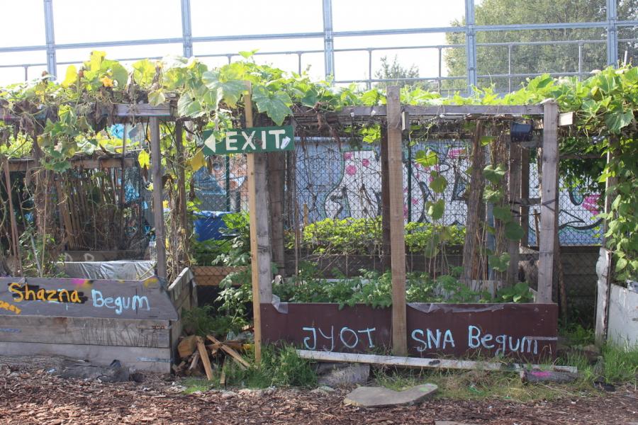 The Nomadic Community Gardens of Brick Lane