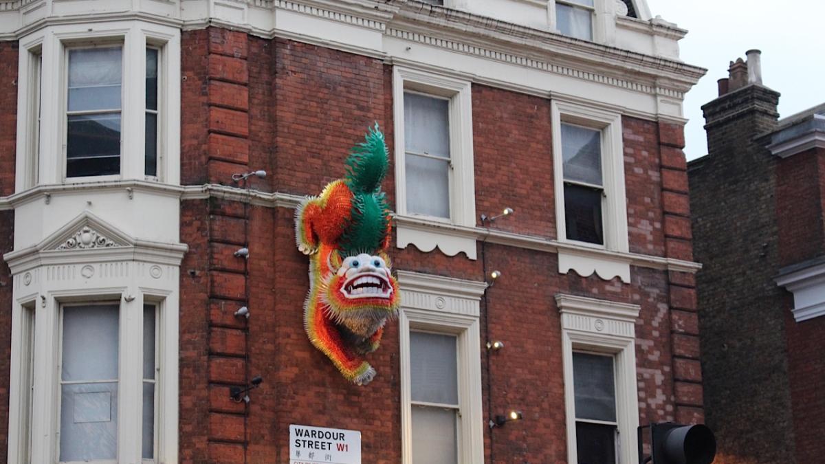Le nouvel an Chinois Chinatown London: 2015, année du mouton