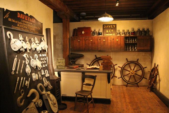 Le Museum of London Docklands