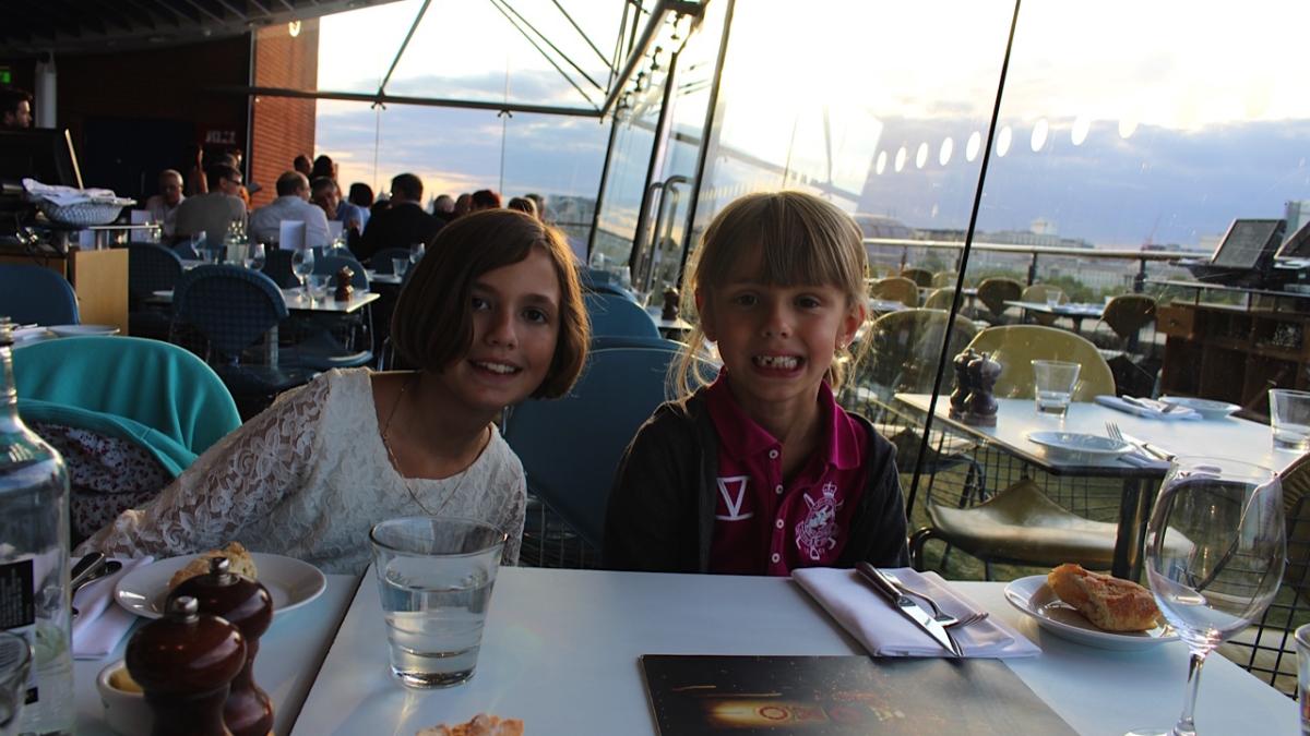 Dîner avec les kids à OXO Tower!