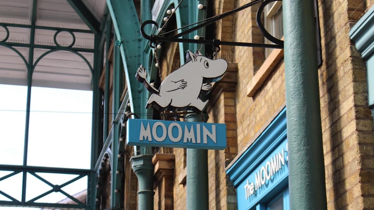 Rencontre avec les Moomins à Covent Garden!