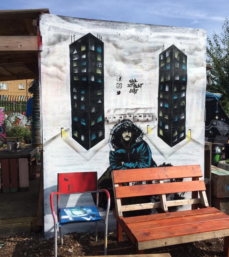 The Nomadic Community Gardens of Brick Lane